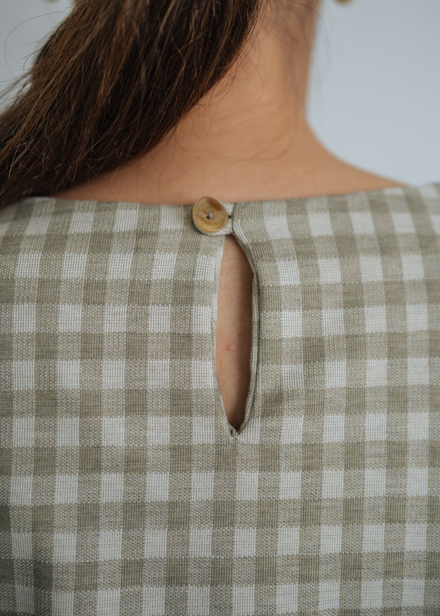 Go Getter Checkered Ironless Shirt - Green