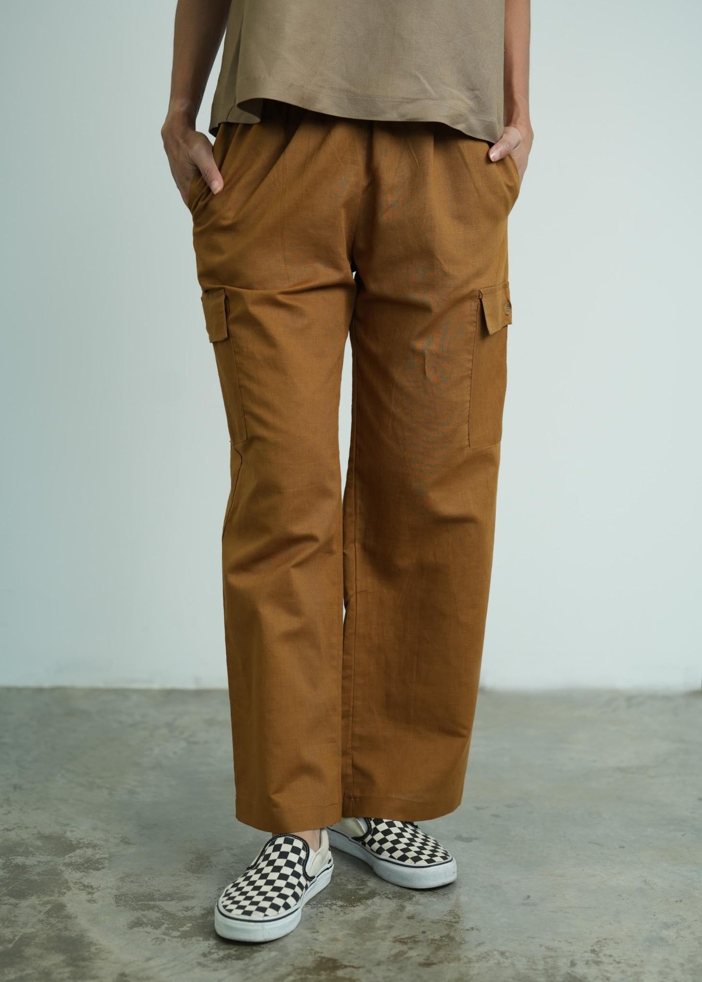 Go Getter Cargo Pants - Mustard