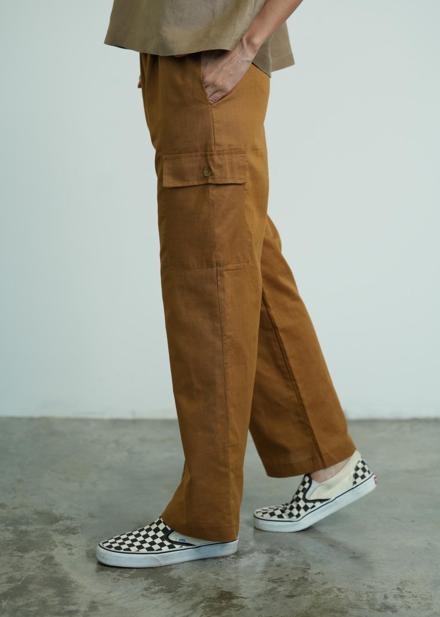 Go Getter Cargo Pants - Mustard