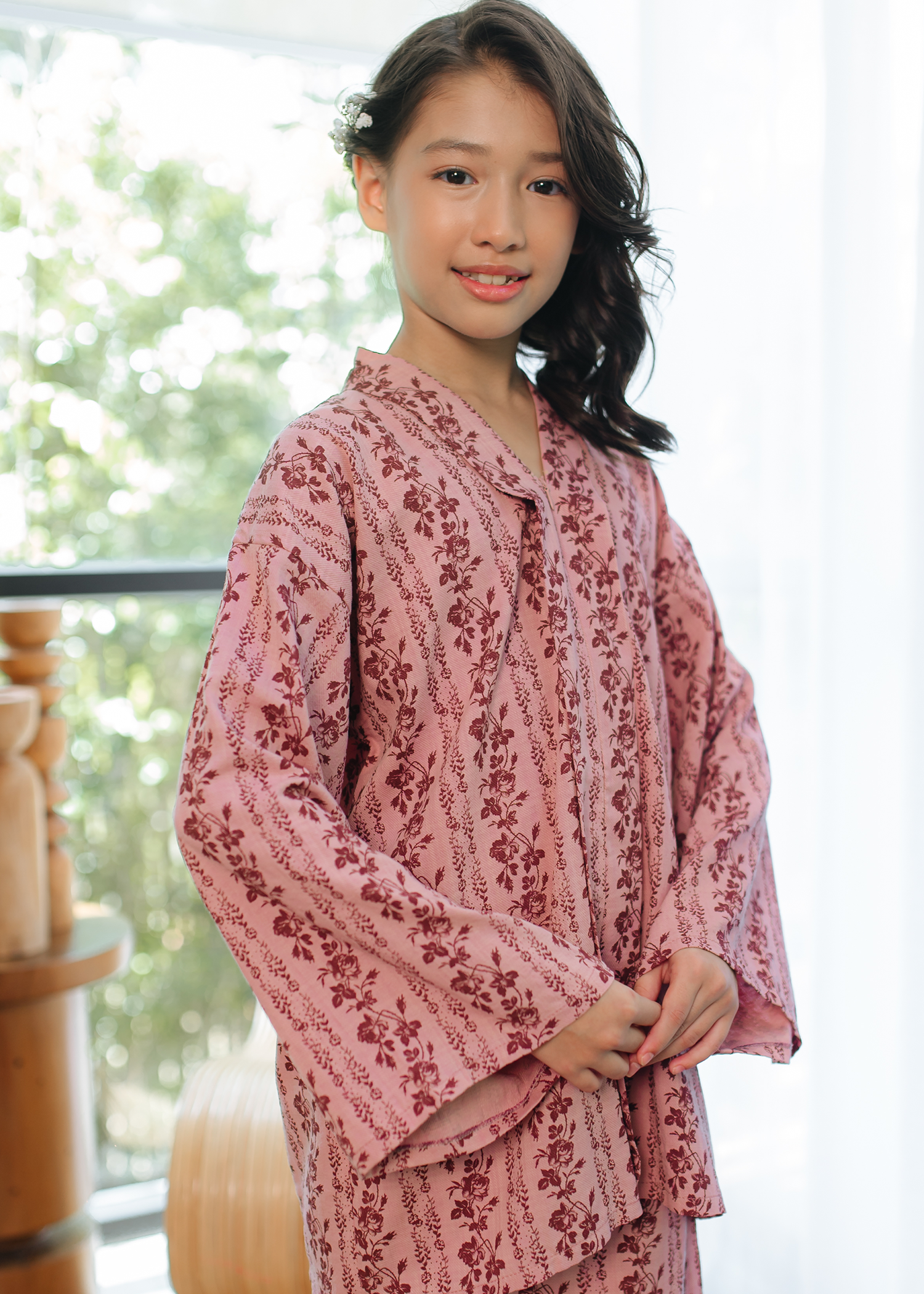 Kaseh Girls Kebarung - Rose Pink