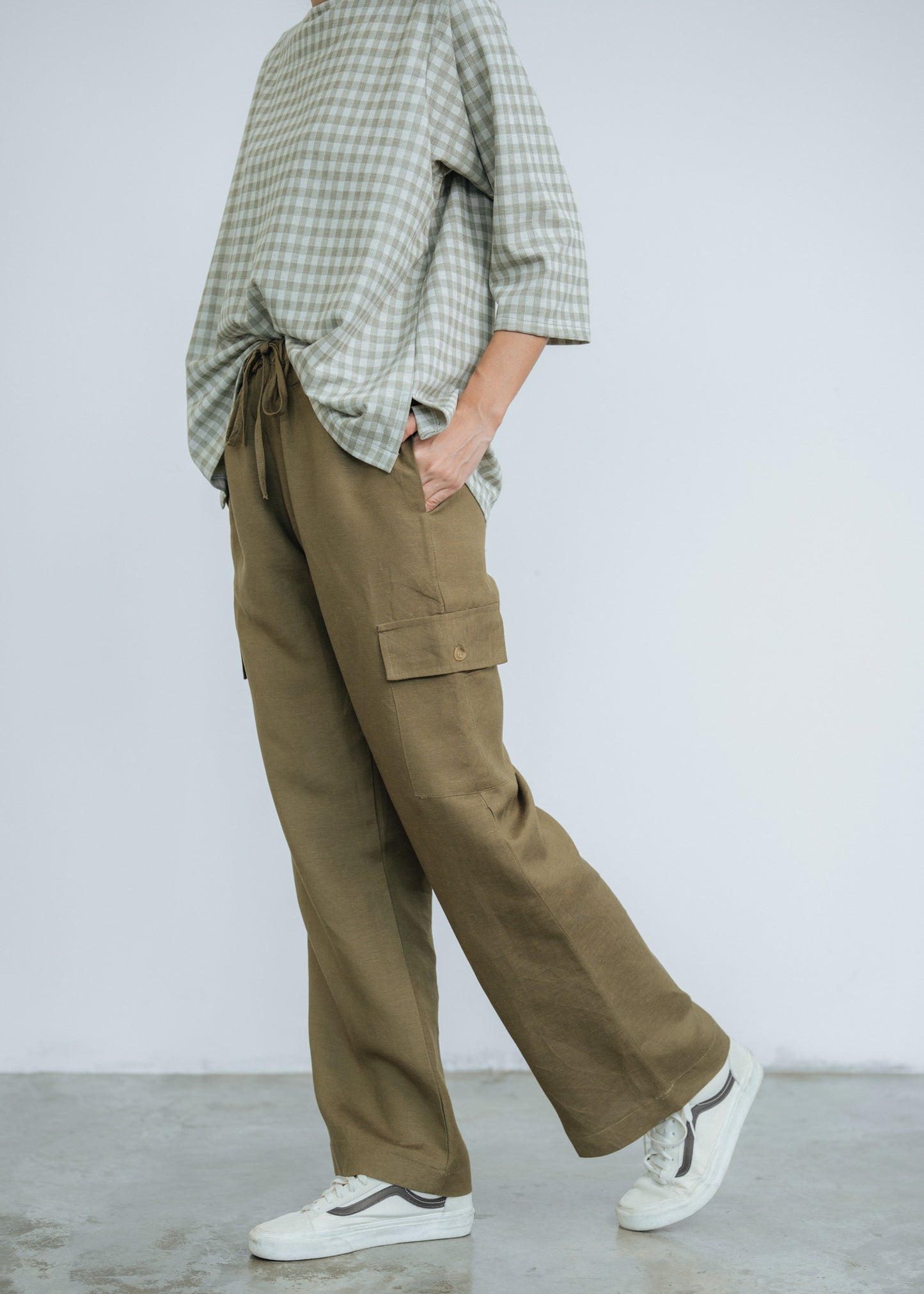 Go Getter Cargo Pants - Green