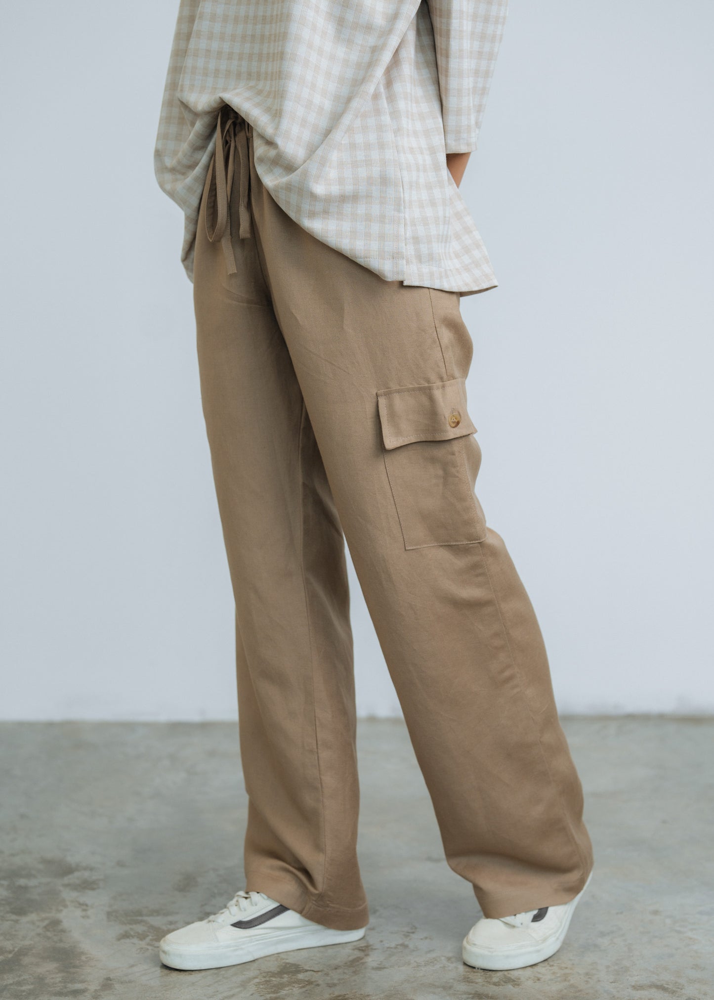 Go Getter Cargo Pants - Brown