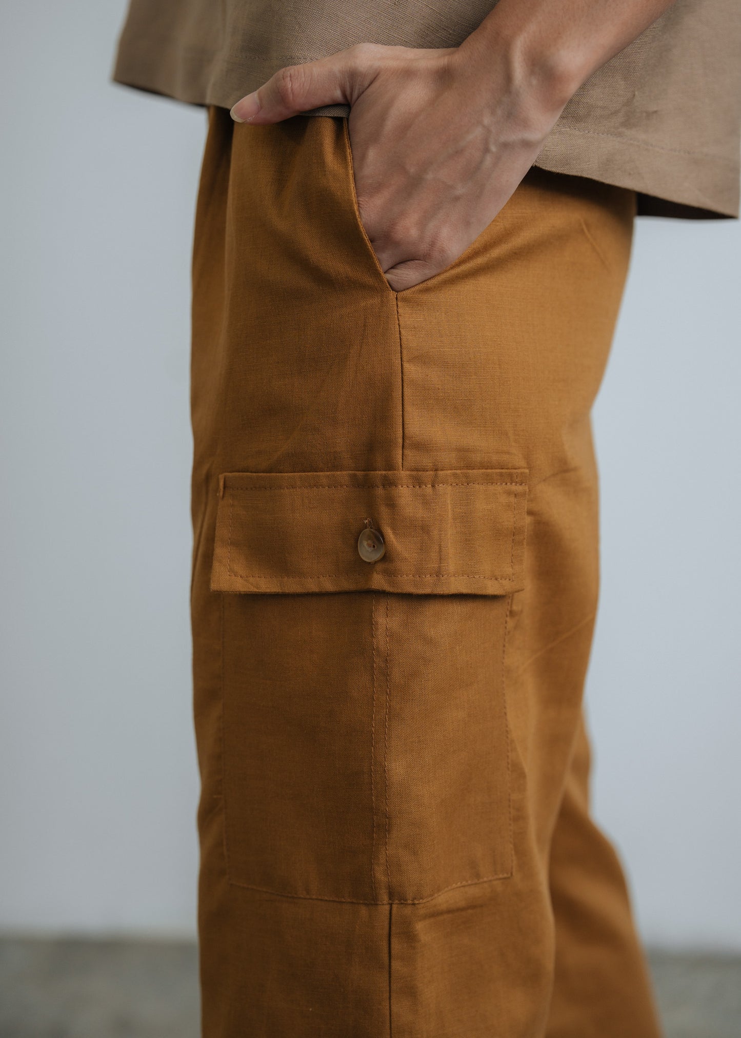 Go Getter Cargo Pants - Mustard